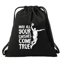 Basketball Swishes Basketball Player Basketballer Team Drawstring Bag