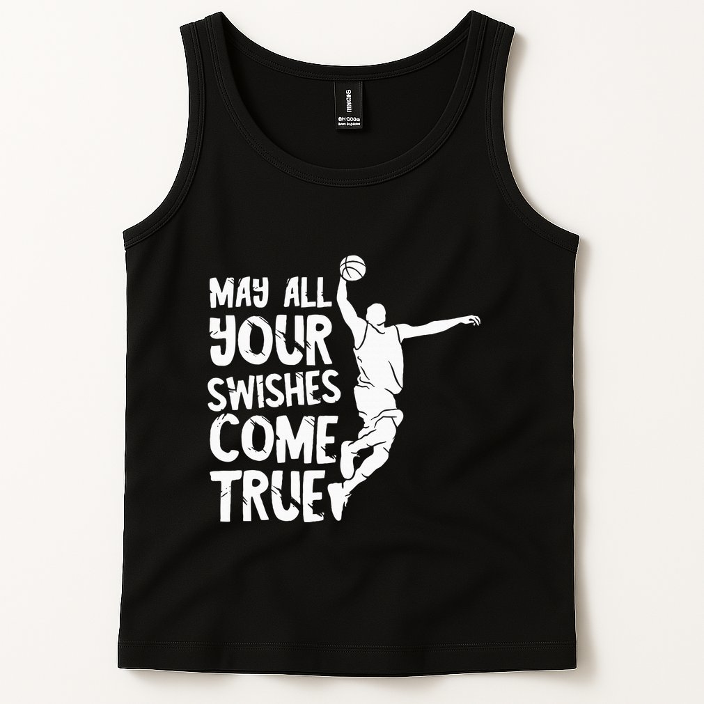 Basketball Swishes Basketball Player Basketballer Team Tank Top