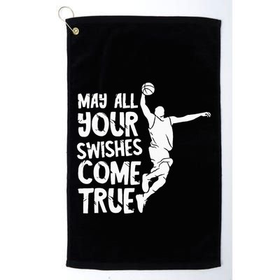Basketball Swishes Basketball Player Basketballer Team Golf Towel
