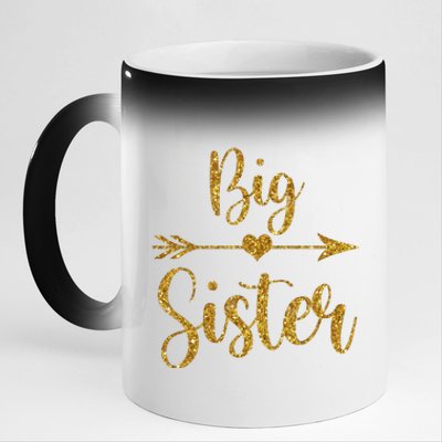 Big Sister 11oz Black Color Changing Mug