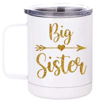 Big Sister 12 oz Stainless Steel Tumbler Cup