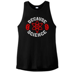 Because Science Ladies PosiCharge Tri-Blend Wicking Tank