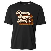 Brown Sugar Babe Afro Queen Black Pride Melanin Cooling Performance Crew T-Shirt