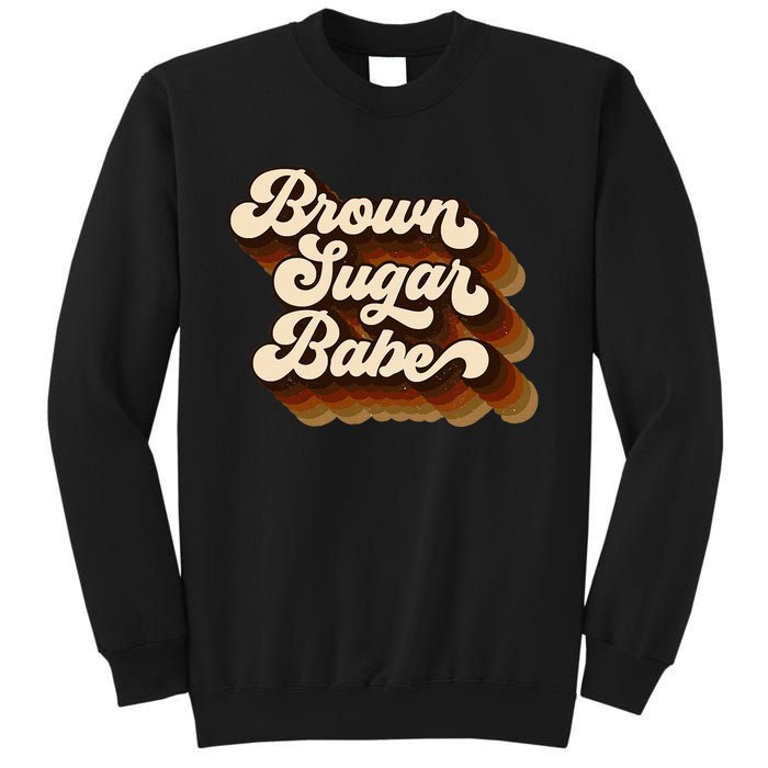 Brown Sugar Babe Afro Queen Black Pride Melanin Sweatshirt