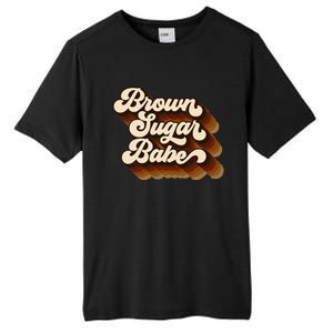 Brown Sugar Babe Afro Queen Black Pride Melanin Tall Fusion ChromaSoft Performance T-Shirt