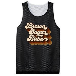 Brown Sugar Babe Afro Queen Black Pride Melanin Mesh Reversible Basketball Jersey Tank