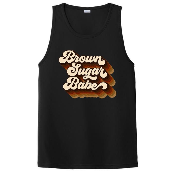 Brown Sugar Babe Afro Queen Black Pride Melanin PosiCharge Competitor Tank