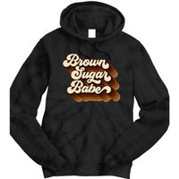 Brown Sugar Babe Afro Queen Black Pride Melanin Tie Dye Hoodie