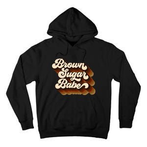 Brown Sugar Babe Afro Queen Black Pride Melanin Tall Hoodie