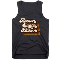 Brown Sugar Babe Afro Queen Black Pride Melanin Tank Top