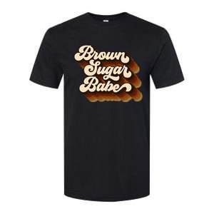 Brown Sugar Babe Afro Queen Black Pride Melanin Softstyle CVC T-Shirt