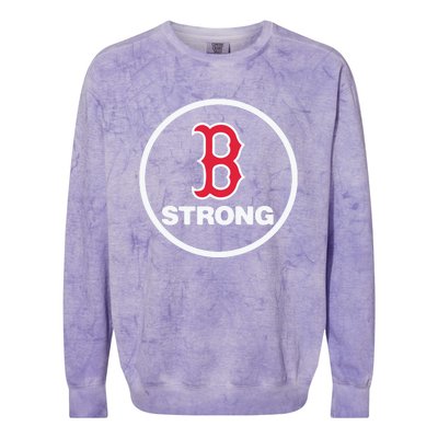 Boston Strong Colorblast Crewneck Sweatshirt