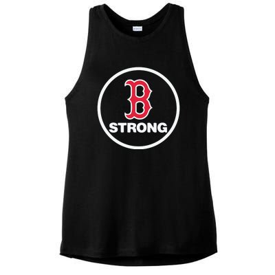 Boston Strong Ladies PosiCharge Tri-Blend Wicking Tank