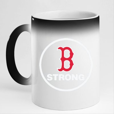 Boston Strong 11oz Black Color Changing Mug