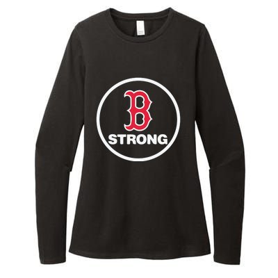 Boston Strong Womens CVC Long Sleeve Shirt