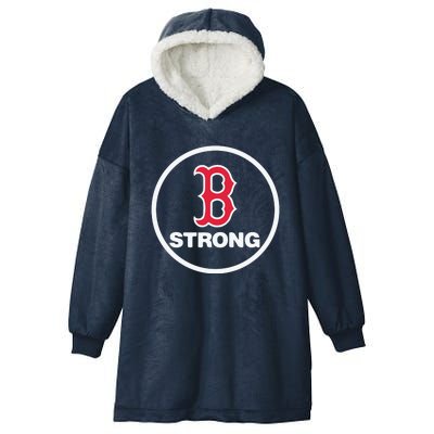 Boston Strong Hooded Wearable Blanket