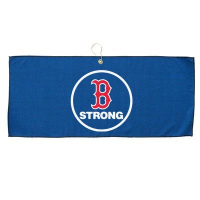 Boston Strong Large Microfiber Waffle Golf Towel