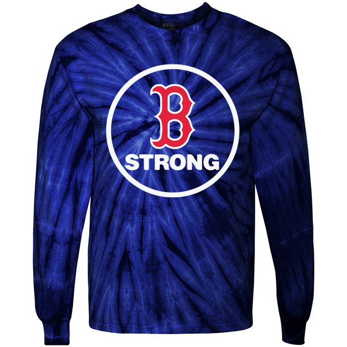 Boston Strong Tie-Dye Long Sleeve Shirt