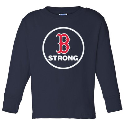 Boston Strong Toddler Long Sleeve Shirt