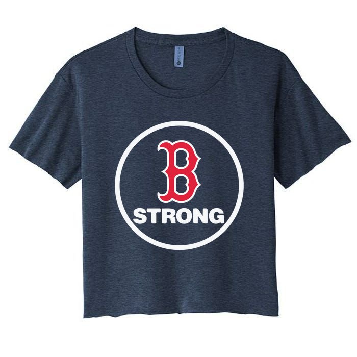 Boston Strong Women's Crop Top Tee