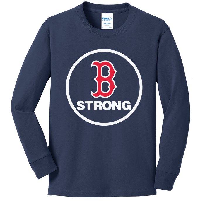 Boston Strong Kids Long Sleeve Shirt