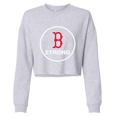 Boston Strong Cropped Pullover Crew