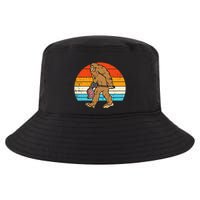 Bigfoot Sasquatch Bbq Retro Barbecue Grilling Cool Comfort Performance Bucket Hat