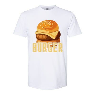 Burger Slider Bbq Meat Eater Grilling Gift For Couples Gift Softstyle® CVC T-Shirt