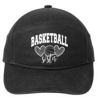 Basketball Sister 7-Panel Snapback Hat