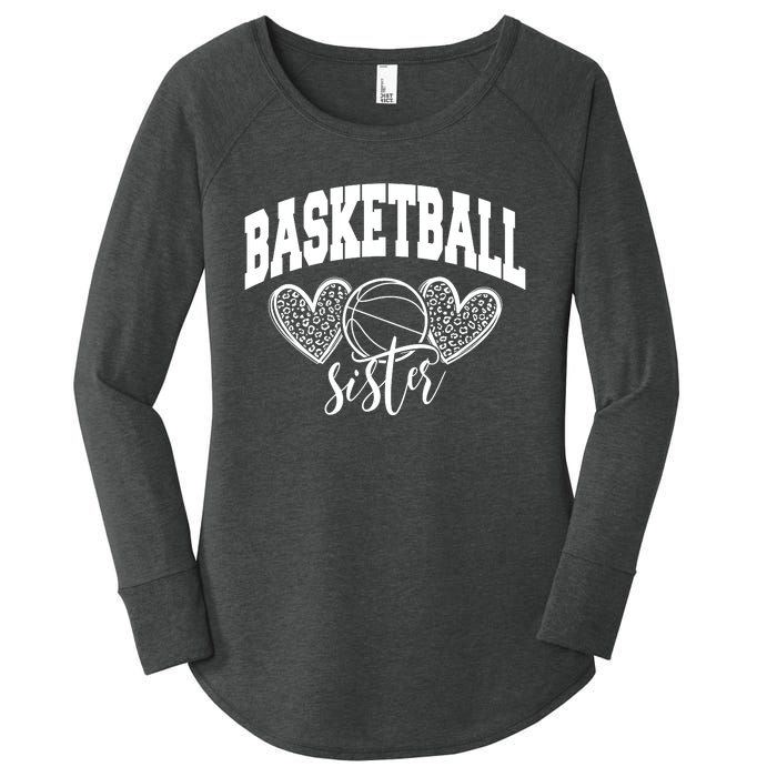 Basketball Sister Women's Perfect Tri Tunic Long Sleeve Shirt