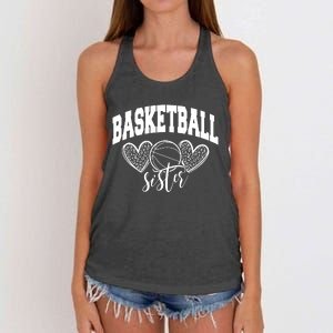 Basketball Sister Women's Knotted Racerback Tank