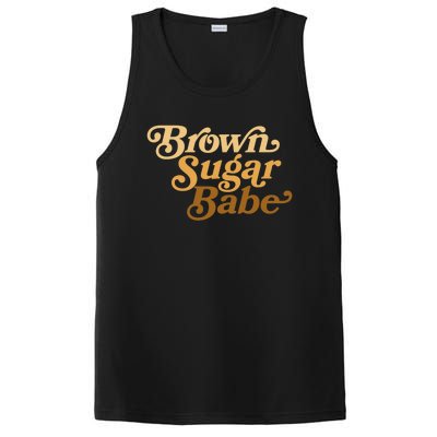 Brown Sugar Babe Afro Queen Black Pride Melanin Gift PosiCharge Competitor Tank