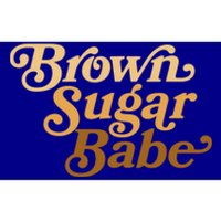 Brown Sugar Babe Afro Queen Black Pride Melanin Gift Bumper Sticker