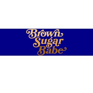 Brown Sugar Babe Afro Queen Black Pride Melanin Gift Bumper Sticker