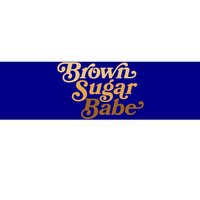 Brown Sugar Babe Afro Queen Black Pride Melanin Gift Bumper Sticker