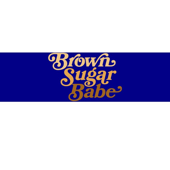 Brown Sugar Babe Afro Queen Black Pride Melanin Gift Bumper Sticker