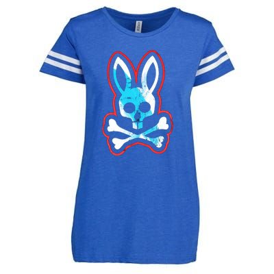 Bunny Skull Enza Ladies Jersey Football T-Shirt