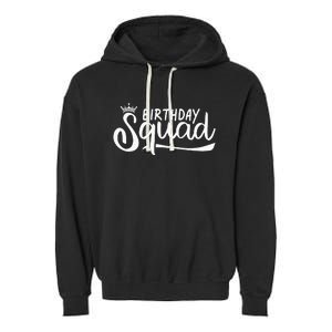 Birthday Squad Garment-Dyed Fleece Hoodie