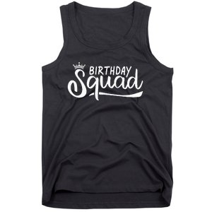 Birthday Squad Tank Top