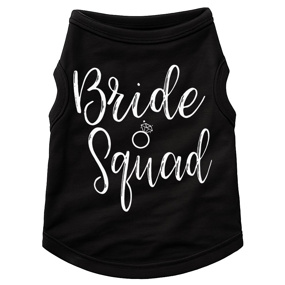 Bride Squad Bachelorette Party Bridesmaid Bridal Shower Doggie Tank
