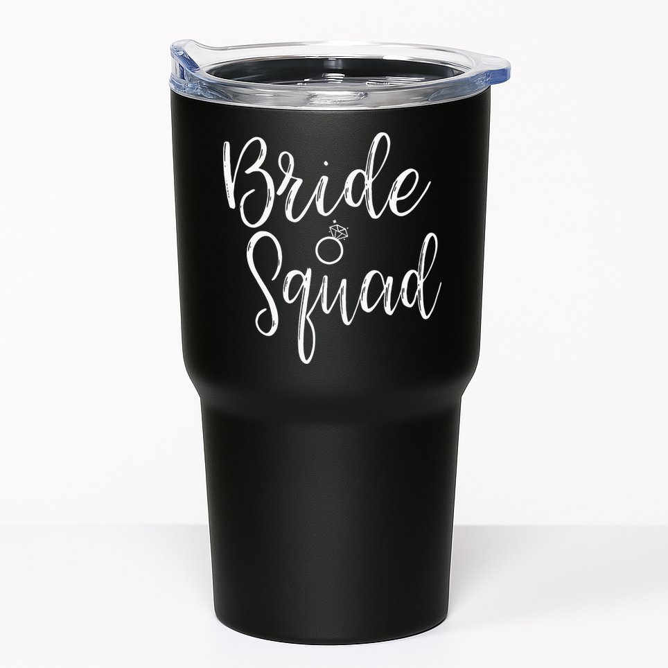 Bride Squad Bachelorette Party Bridesmaid Bridal Shower Tumbler