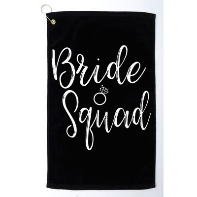 Bride Squad Bachelorette Party Bridesmaid Bridal Shower Golf Towel