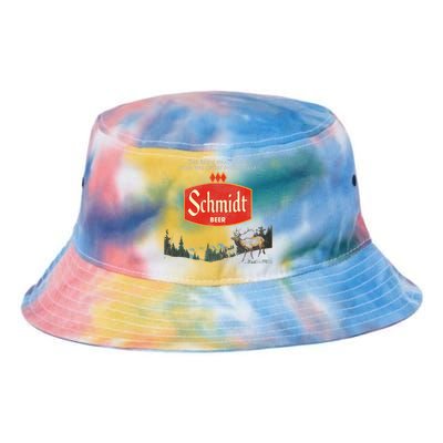 Beer Schmidt Beer Retro Defunct Nature Scene Tie Dye Newport Bucket Hat