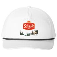 Beer Schmidt Beer Retro Defunct Nature Scene Snapback Five-Panel Rope Hat