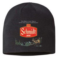 Beer Schmidt Beer Retro Defunct Nature Scene Sustainable Beanie