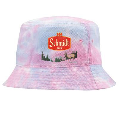 Beer Schmidt Beer Retro Defunct Nature Scene Tie-Dyed Bucket Hat