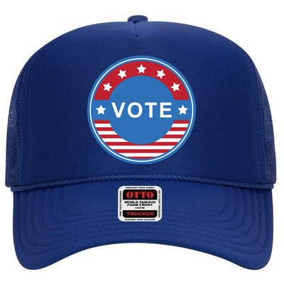 Bare Shelves, Bareshelves, 8646 Anti Biden, Impeach Biden Harris High Crown Mesh Back Trucker Hat