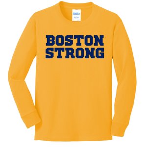 Boston Strong Kids Long Sleeve Shirt