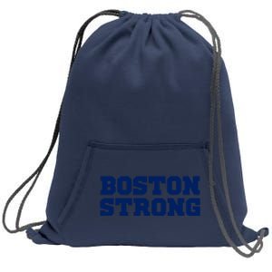 Boston Strong Sweatshirt Cinch Pack Bag