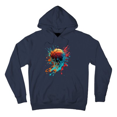 Basketball Splash Baller Basketball Player Team Player Hoodie